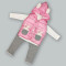 Детский костюм тройка Зайка розовый (92р)
