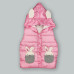 Дитячий костюм трійка "Зайка" рожевий