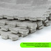 Пол-пазл плюшевый СВЕТЛО-СЕРЫЙ 30*30*1cm (D) SW-00002080