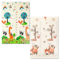 Дитячий килимок Зростомір жираф + Зростомір 180х120х0,8см (285)