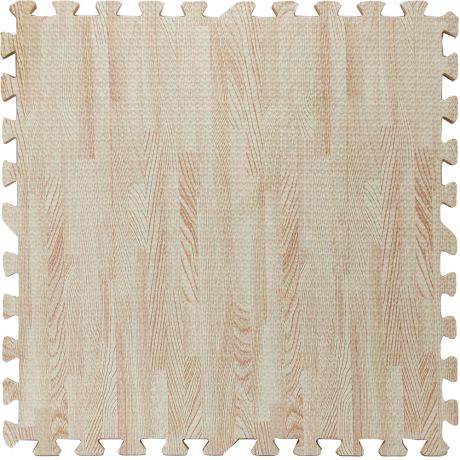 Підлога пазл - модульне підлогове покриття світло-рожеве дерево (МР12)