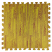 Пол пазл - модульное напольное покрытие желтое дерево (МР7)