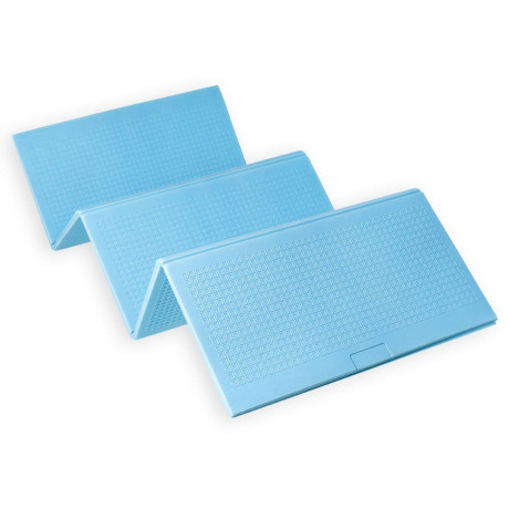 Дитячий складний термокилимок однотонний 2000х1500х10мм Блакитний (297) SW-00001190 Дитячий складний термокилимок однотонний 2000х1500х10мм Блакитний (297) SW-00001190