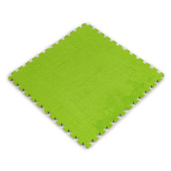 Пол-пазл плюшевый 60х60х1см Салатовый (D) SW-00002095