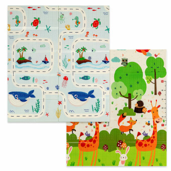 Коврик детский 147см х 177см х 8мм Океан-ростомер (302) SW-00003032