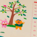 Детский коврик Ростомер-Слоник 175х155х1см (250)